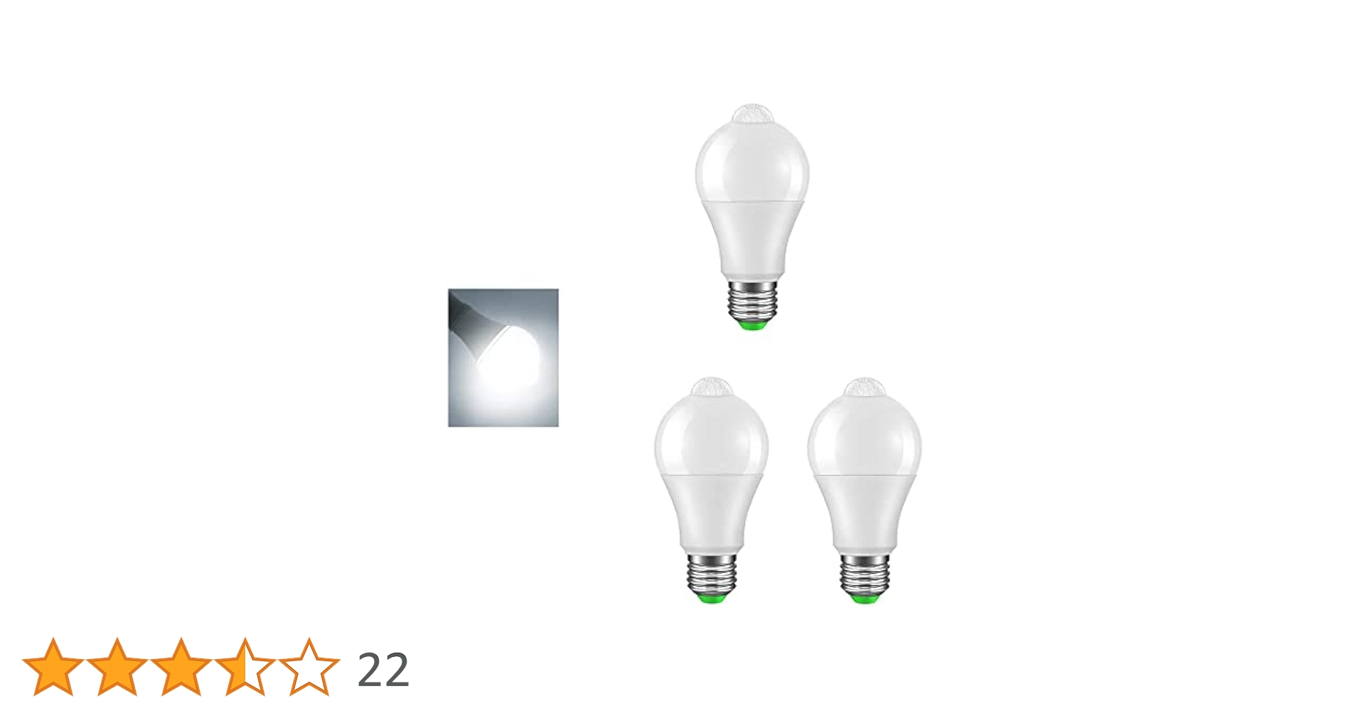 未使用品です　3個セットパナソニック センサー 自動点灯 LED電球 購入最安価格 未使用品です 3個セットパナソニック センサー